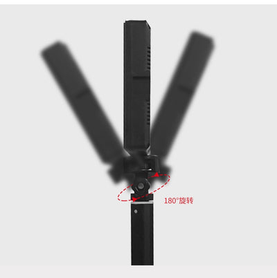 LumiPro LED Flat Panel Lamp | Portable Tripod Square Lamp | Compatible with Apple Devices by Gamer Fresh