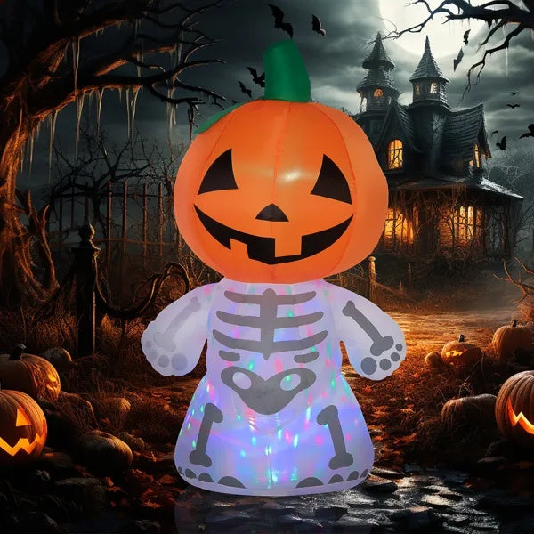Gamer Fresh | Pumpkin Ghost XP | Inflatable Halloween Decoration | Limited Edition