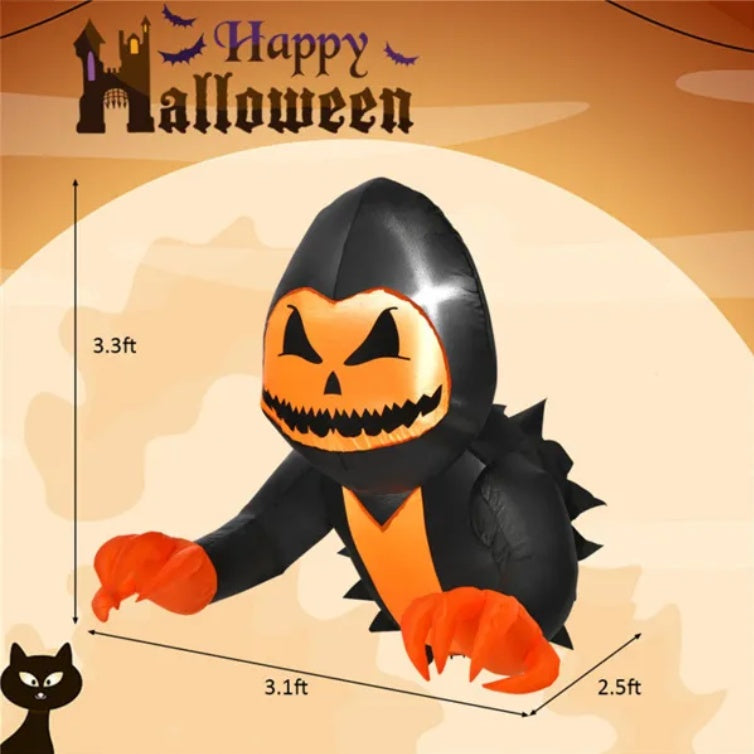 Gamer Fresh | Ghost Glitch Breakout | Inflatable Window Halloween Decoration | Limited Edition