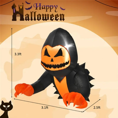 Gamer Fresh | Ghost Glitch Breakout | Inflatable Window Halloween Decoration | Limited Edition