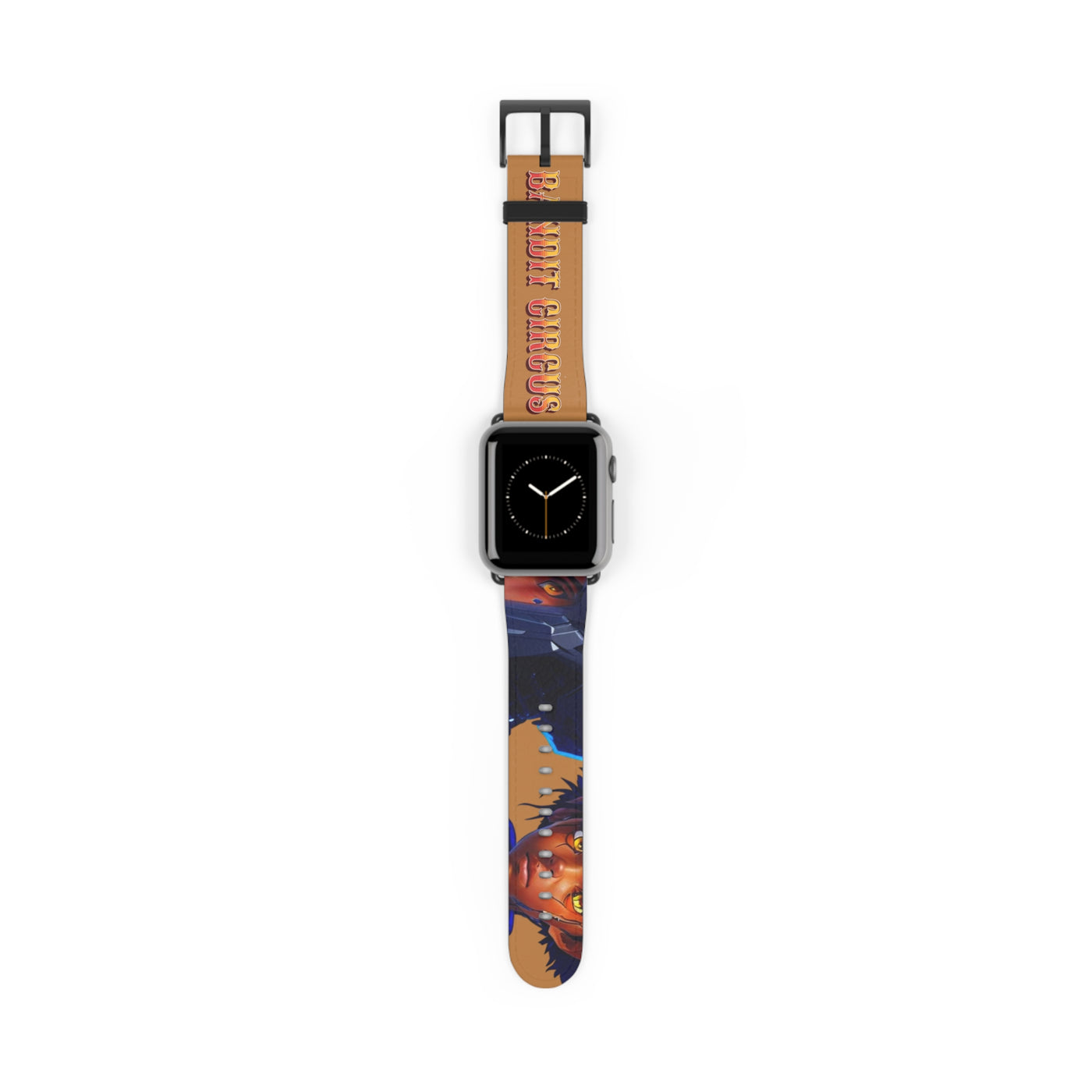 Bandit Circus | Caramel Faux Leather Apple Watch Band — Gamer Fresh™