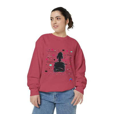 Gamer Fresh Warp Static Hardcore Gamer Sweatshirt