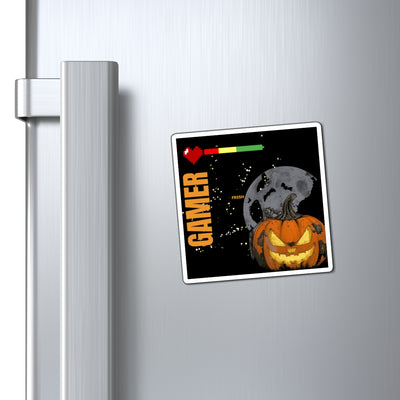 Gamer Fresh | Moonshot: Find Out | Halloween Pumpkin Magnet | Spooky Gaming Decor | Limited Edition