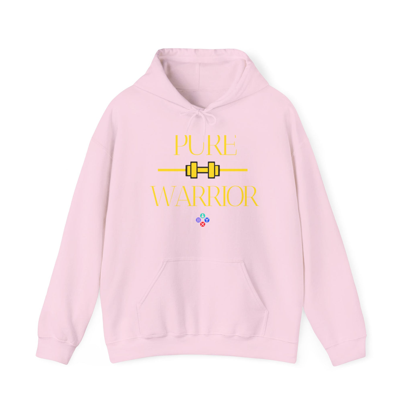 Gamer Fresh | Pure Warrior Player | Heavy Cotton Blend | Unisex Hooded Sweatshirt