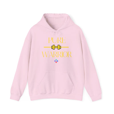 Gamer Fresh | Pure Warrior Player | Heavy Cotton Blend | Unisex Hooded Sweatshirt