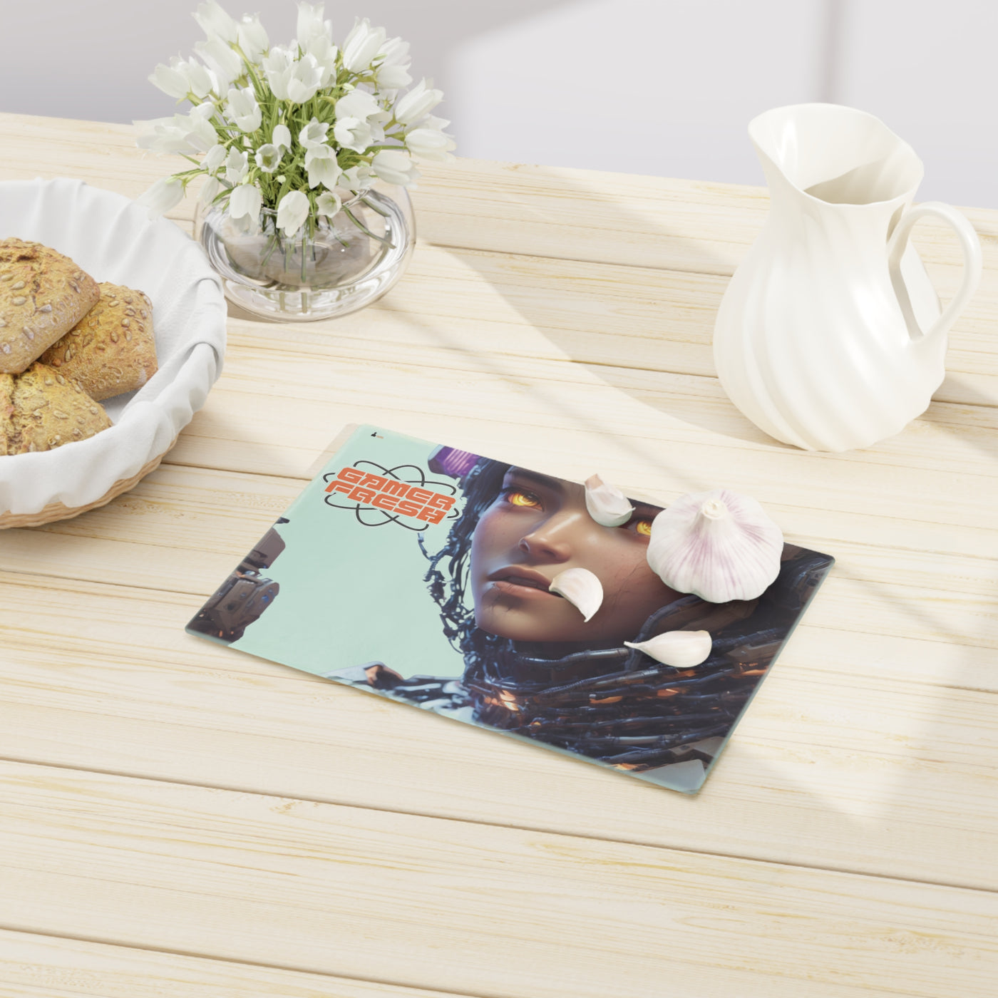 Bandit Circus | Kill The Codex | Cutting Board | The Gamer Kitchen Table Collection | By Gamer Fresh