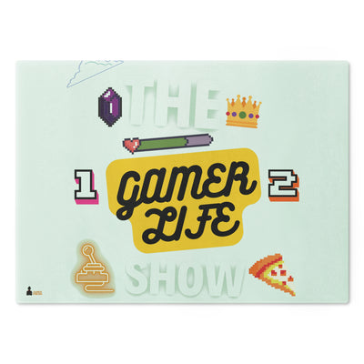 The Gamer Life Show | Farm To Table Chef's Cutting Board | The Gamer Kitchen Table Collection | By Gamer Fresh
