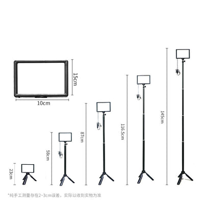 LumiPro LED Flat Panel Lamp | Portable Tripod Square Lamp | Compatible with Apple Devices by Gamer Fresh