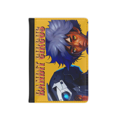 Gamer Fresh™ Travel Ops | Yellow Personalized Passport Cover (RFID Blocking) — PU Faux Leather