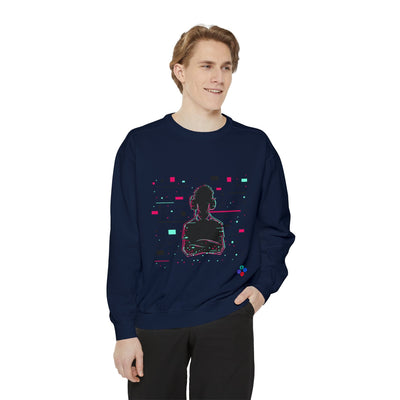 Gamer Fresh Warp Static Hardcore Gamer Sweatshirt