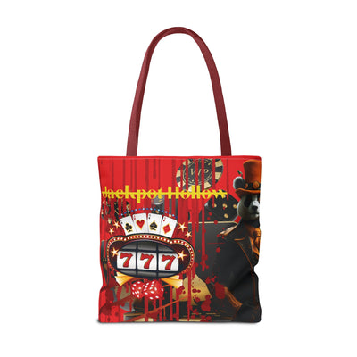 Gamer Fresh | Jackpot Hollow Horror Tote Bag | Slot 7 Red - Limited Edition