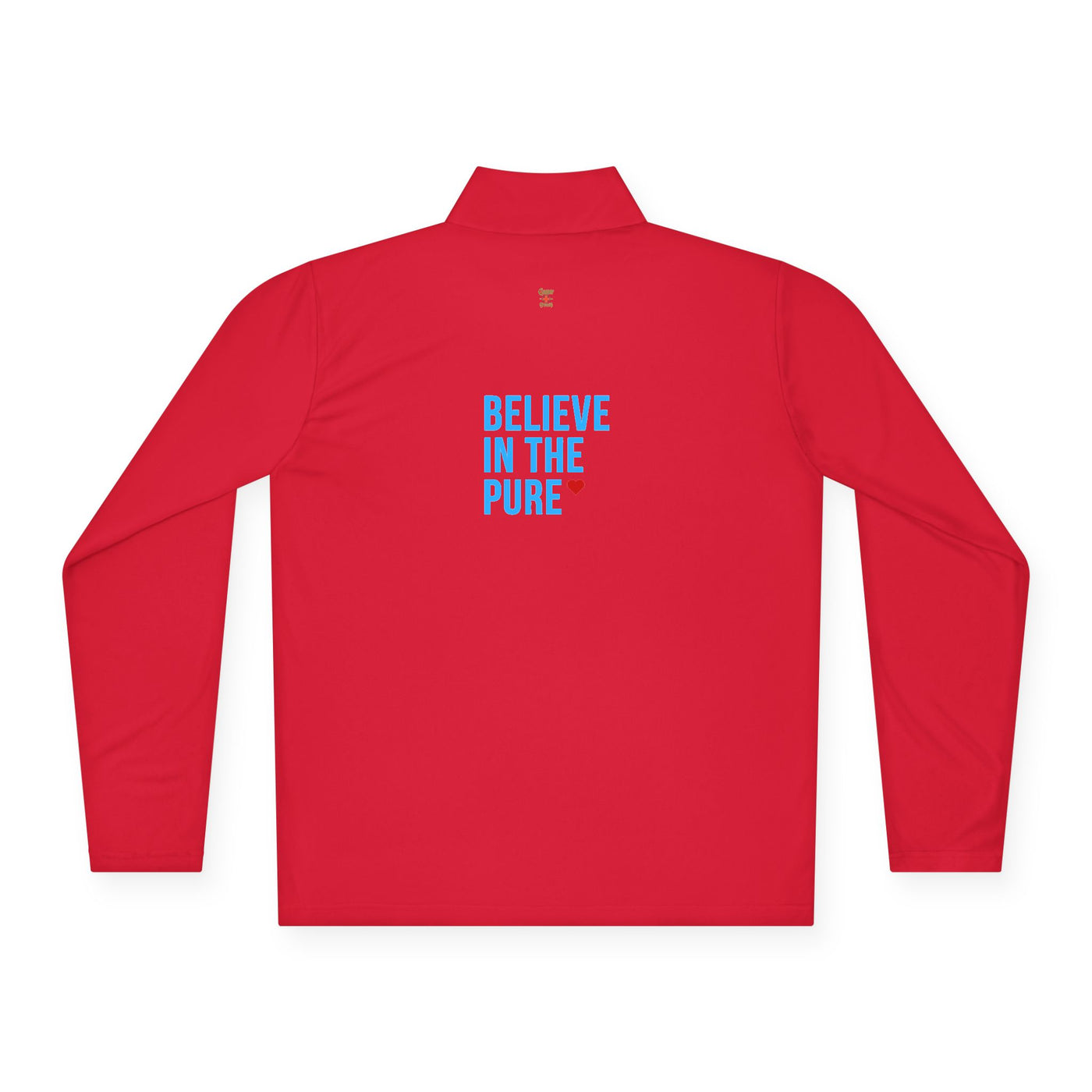 Gamer Fresh | “Believe in the Pure” Quarter-Zip Pullover | Unisex Performance Layer