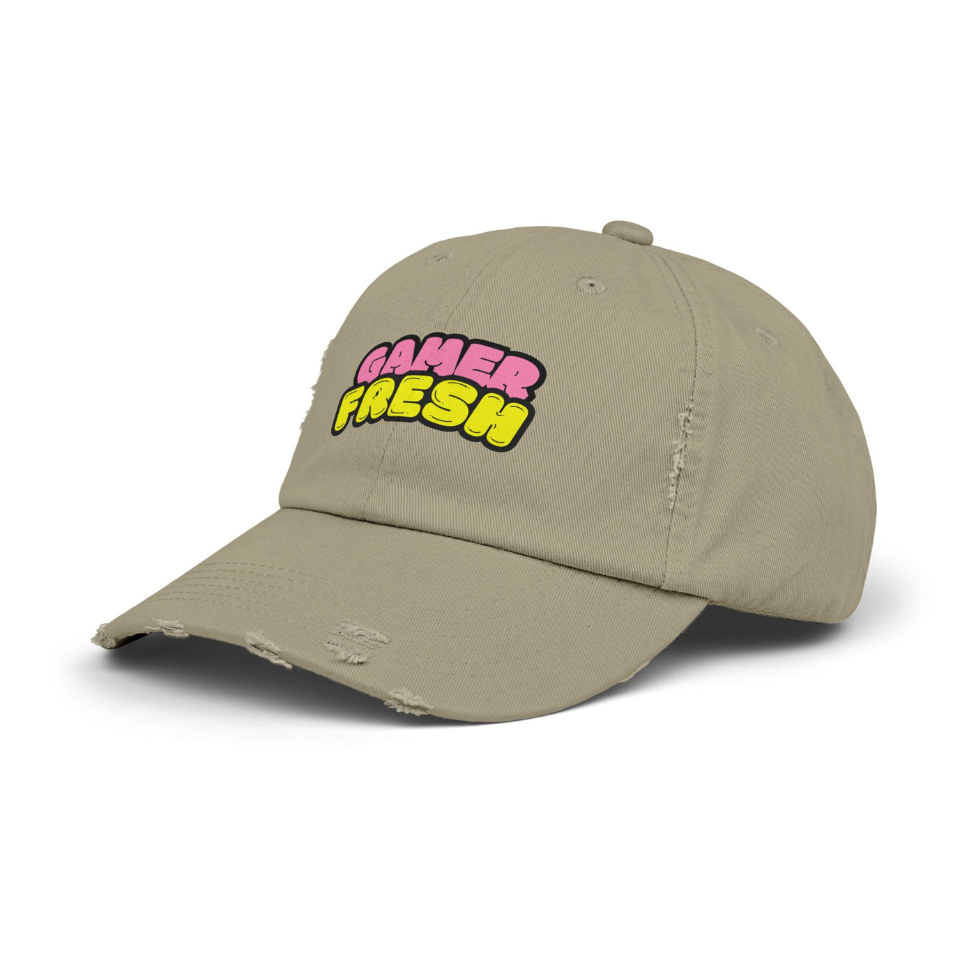 Gamer Fresh Distressed Cap for Unisex - Perfect Gift for Gamers