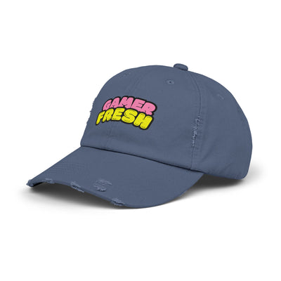 Gamer Fresh Distressed Cap for Unisex - Perfect Gift for Gamers