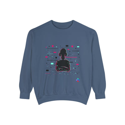 Gamer Fresh Warp Static Hardcore Gamer Sweatshirt