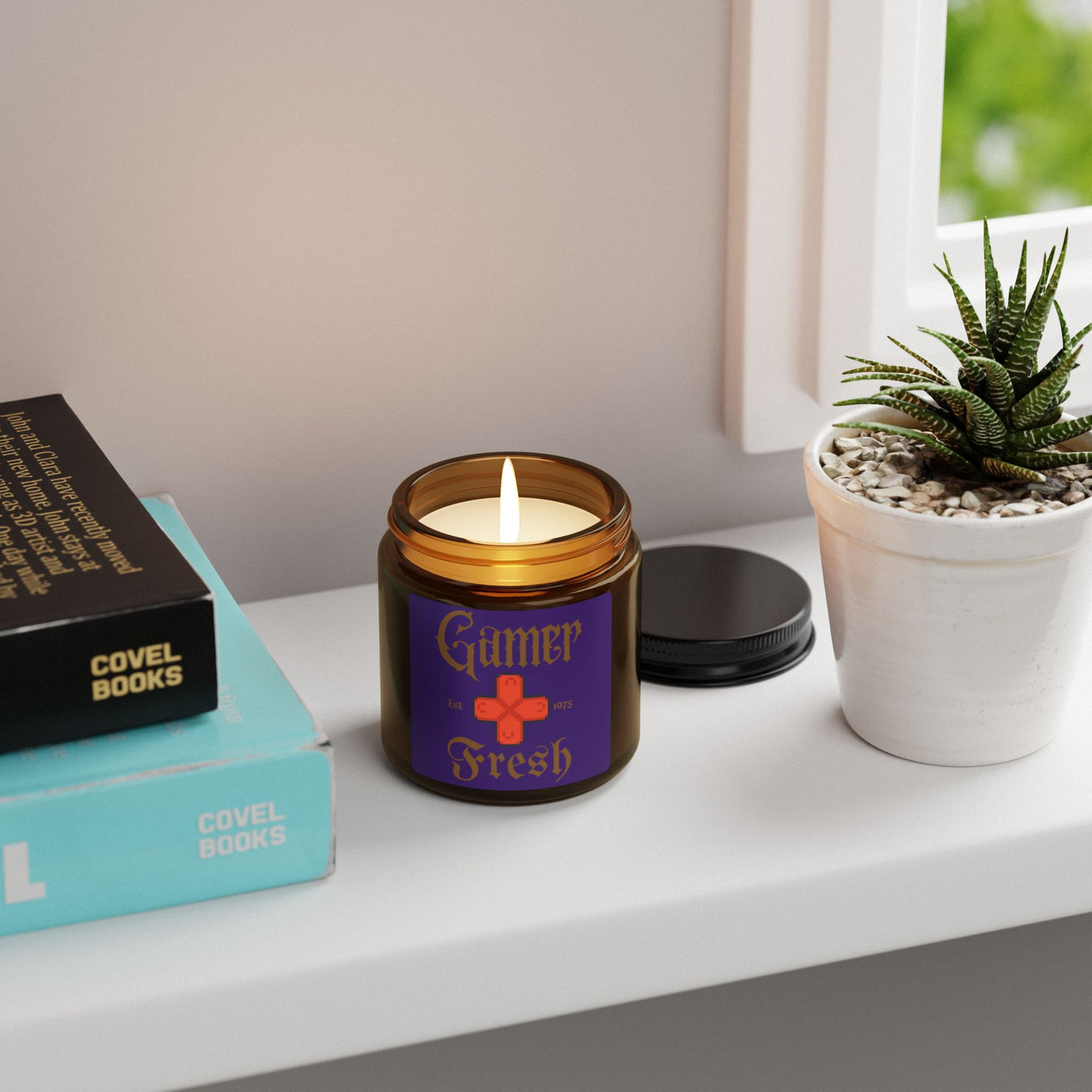 Gamer Fresh | Digi Pad Beer | Purple Lavender - AromaX Series Candles