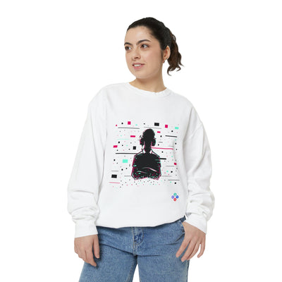 Gamer Fresh Warp Static Hardcore Gamer Sweatshirt