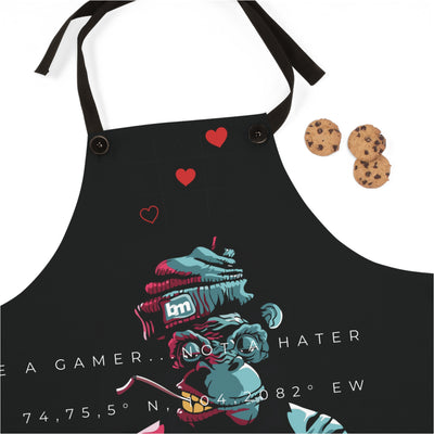 Gamer Fresh Exclusive Limited Edition | Forever Fresh | Gamer Loves Grub Cooking Apron | All Heart Black