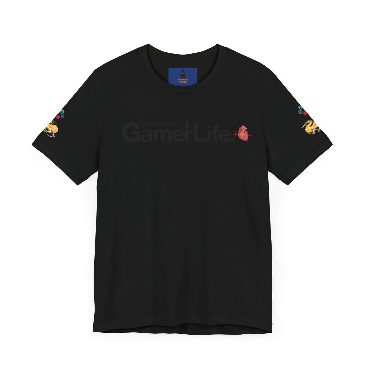 Gamer Fresh | Gamer Life | Exclusive Celestial Lion Heart | Various Color T-Shirt's