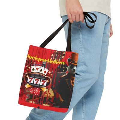 Gamer Fresh | Jackpot Hollow Horror Tote Bag | Slot 7 Red - Limited Edition