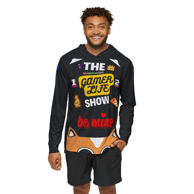 Gamer Fresh Arturo Nuro Collection | The Gamer Life Show Podcast | Play Awesome | Limited Edition | Athletic Warmup Black Hoodie
