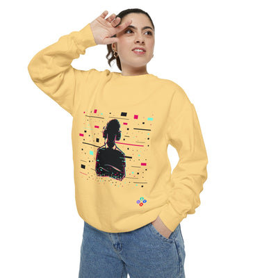 Gamer Fresh Warp Static Hardcore Gamer Sweatshirt