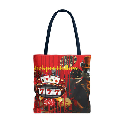 Gamer Fresh | Jackpot Hollow Horror Tote Bag | Slot 7 Red - Limited Edition
