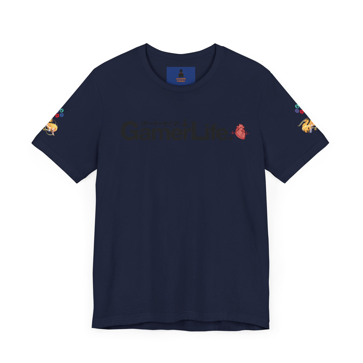 Gamer Fresh | Gamer Life | Exclusive Celestial Lion Heart | Various Color T-Shirt's