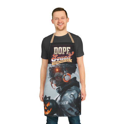 Gamer Fresh | Creep It Real: Smokey Ghosts — Midnight Black Dope Squad Edition | Halloween Apron | Limited Edition