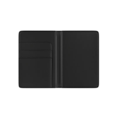 Gamer Fresh™ Travel Ops | Black Personalized Passport Cover (RFID Blocking) — PU Faux Leather