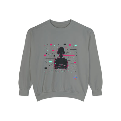 Gamer Fresh Warp Static Hardcore Gamer Sweatshirt