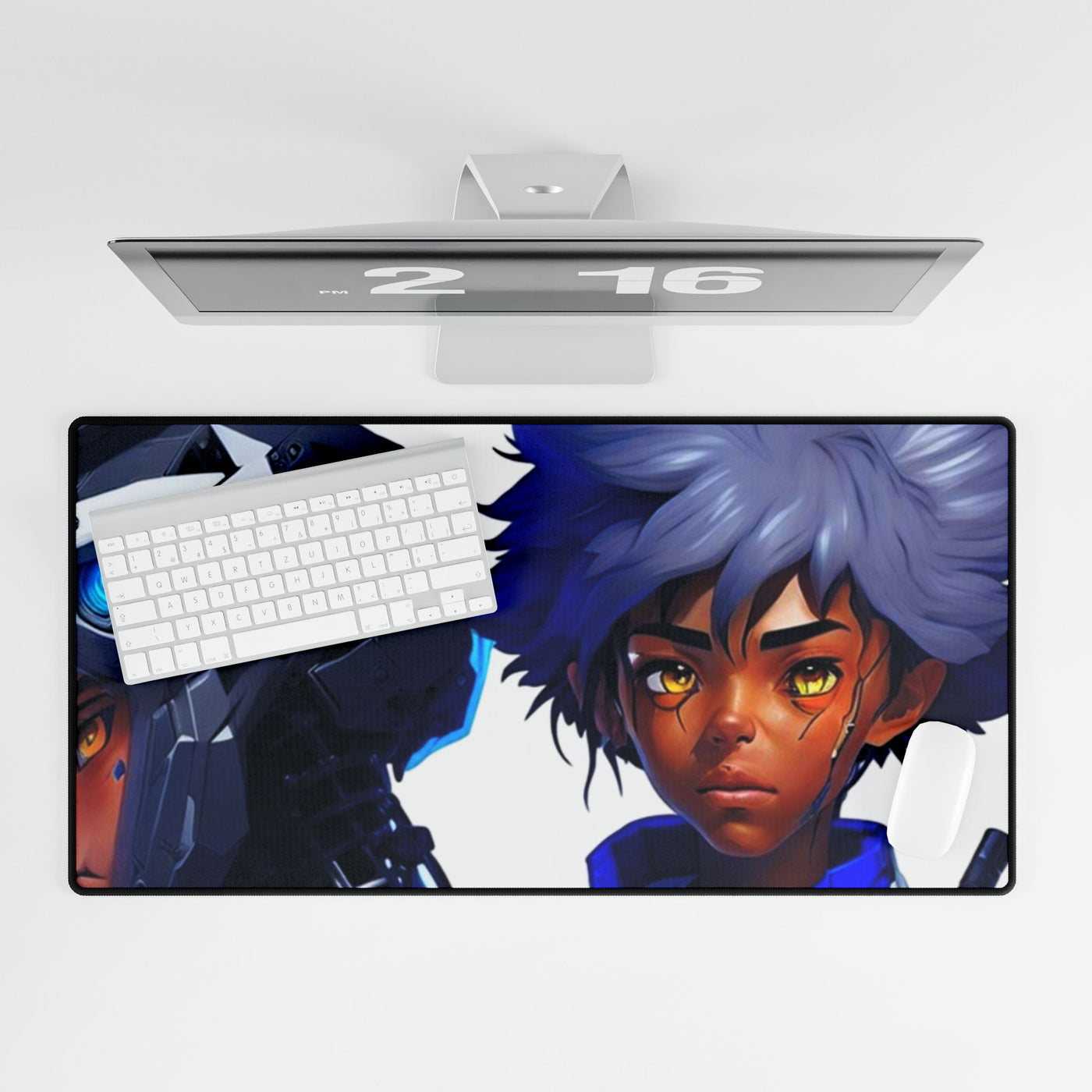 Bandit Circus “Kill The Codex” | Codexbreaker Desk Mat — Signal White | Limited Run