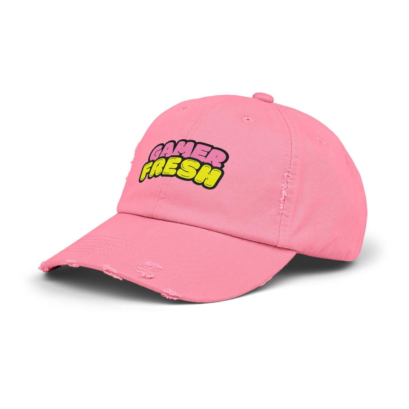 Gamer Fresh Distressed Cap for Unisex - Perfect Gift for Gamers
