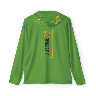 Gamer Fresh Arturo Nuro Collection | Play Awesome | Mortal Kombat 30 Year Anniversary | Candessa Limited Edition Tribute | Athletic Warmup Money Green Hoodie