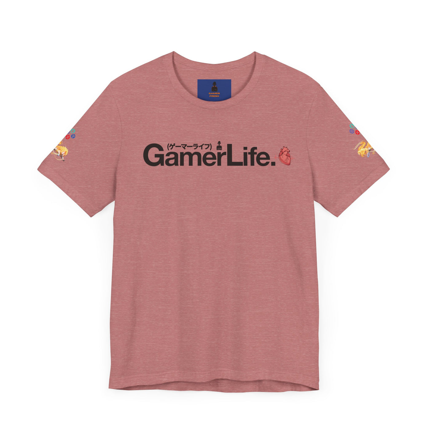 Gamer Fresh | Gamer Life | Exclusive Celestial Lion Heart | Various Color T-Shirt's