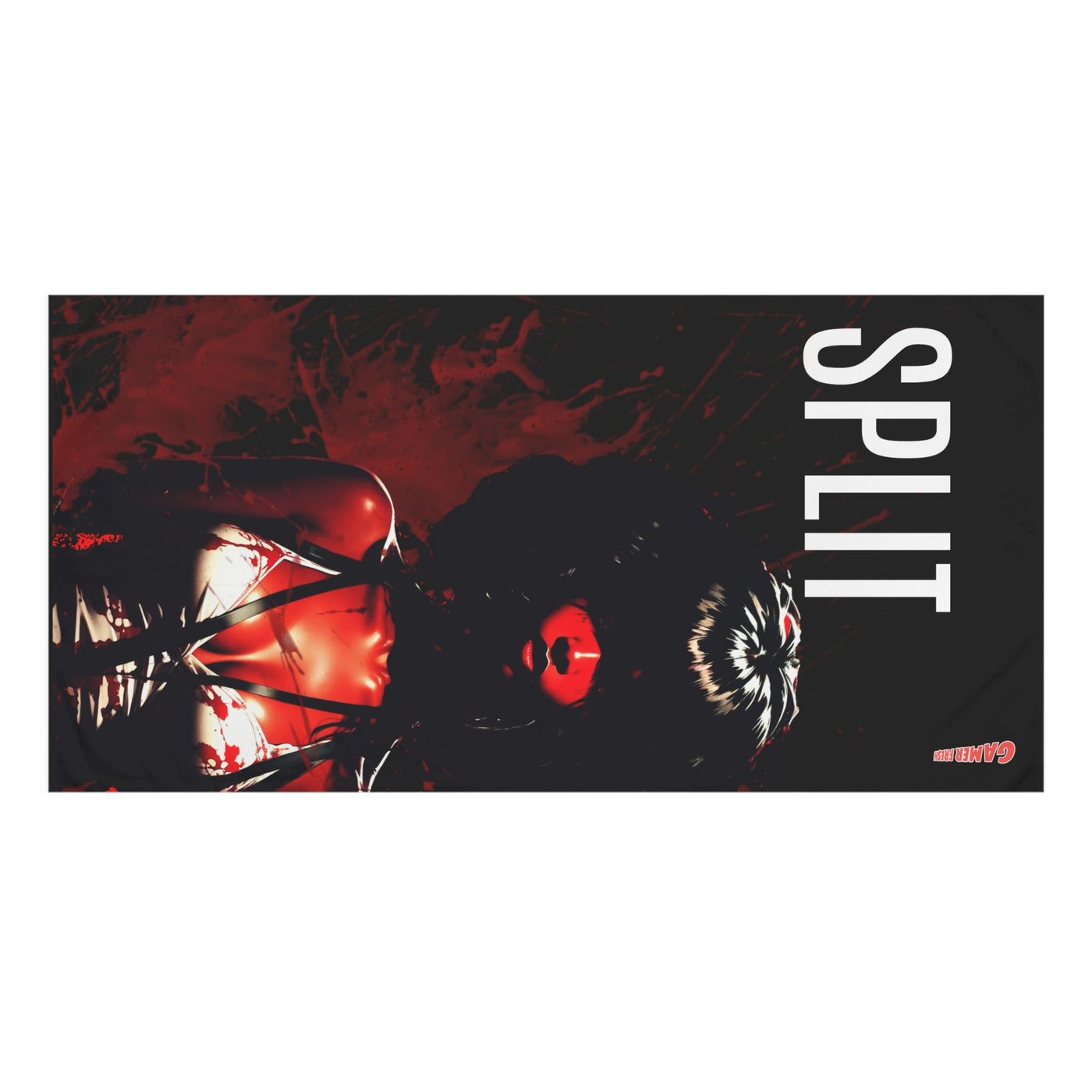 Split | Black Horror Shroud Towel — Gamer Fresh Nightmare Series