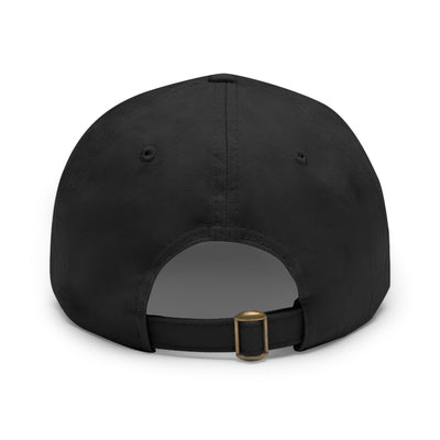 Gamer Fresh | Dope Squad | Leather Patch Dad Hat | White