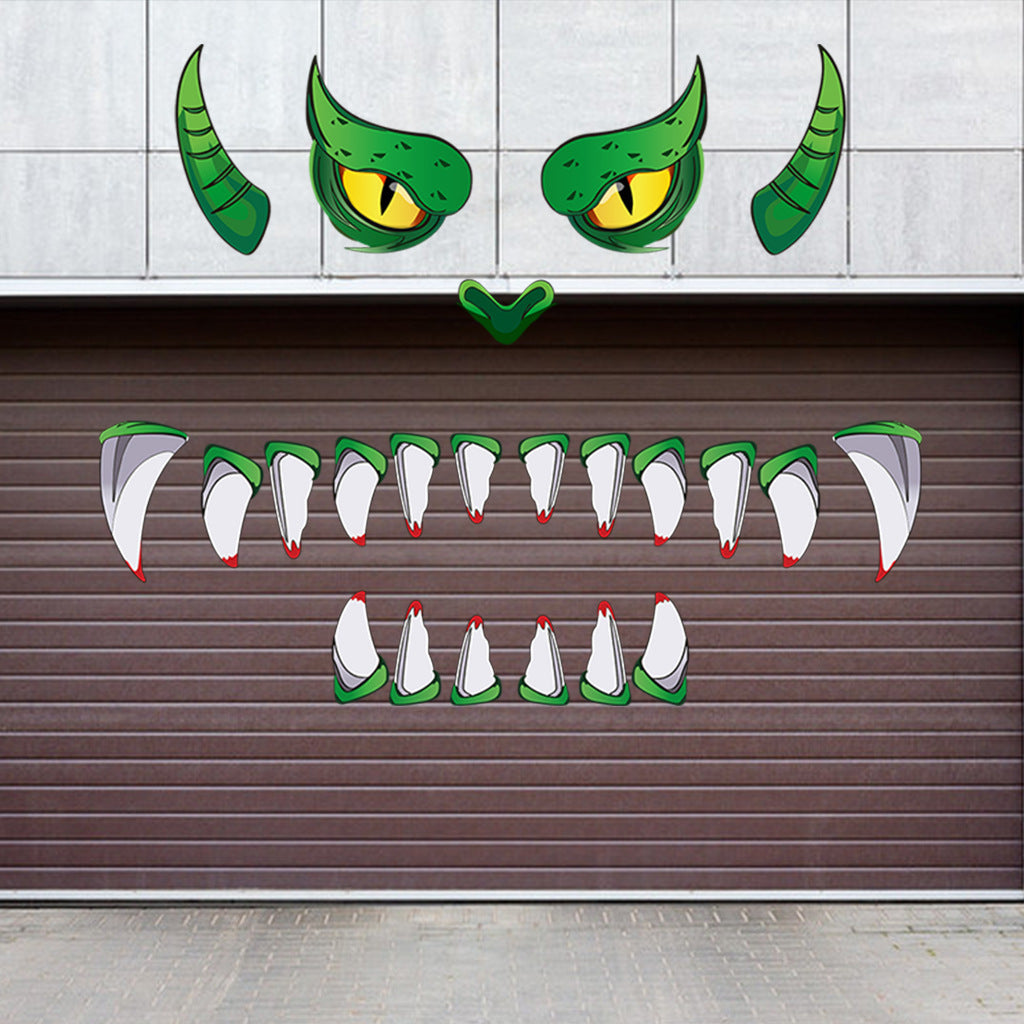 Gamer Fresh | Monster Vision | Halloween Door Sticker Eyes Decoration | Limited Edition