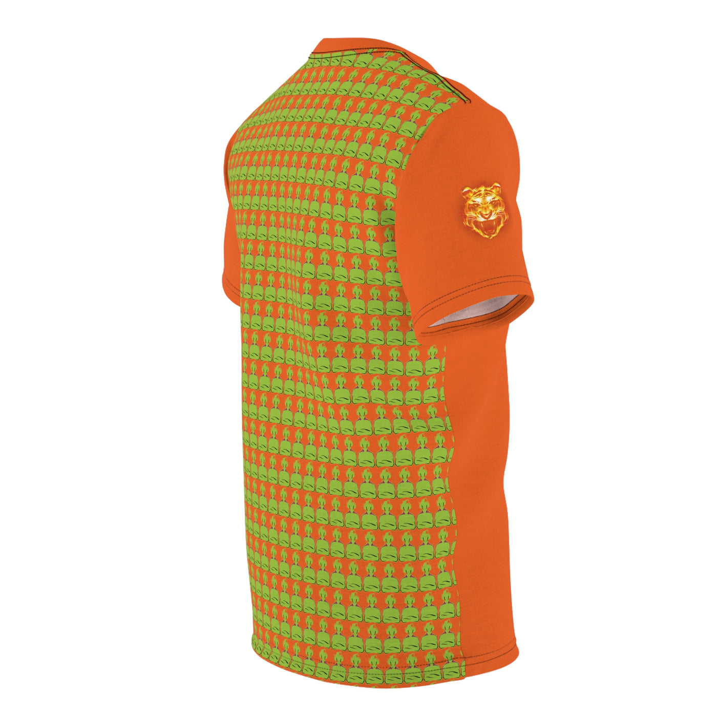 Gamer Fresh | The All Premium Tangerine Tiger World Unisex Cut & Sew T-Shirt