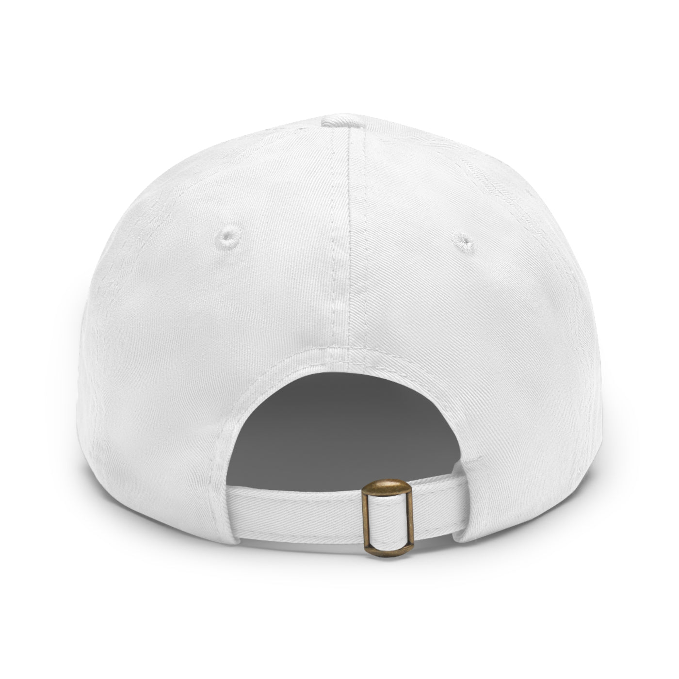 Gamer Fresh | Dope Squad | Leather Patch Dad Hat | White