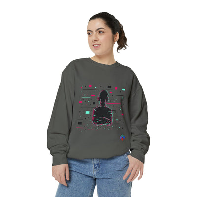 Gamer Fresh Warp Static Hardcore Gamer Sweatshirt