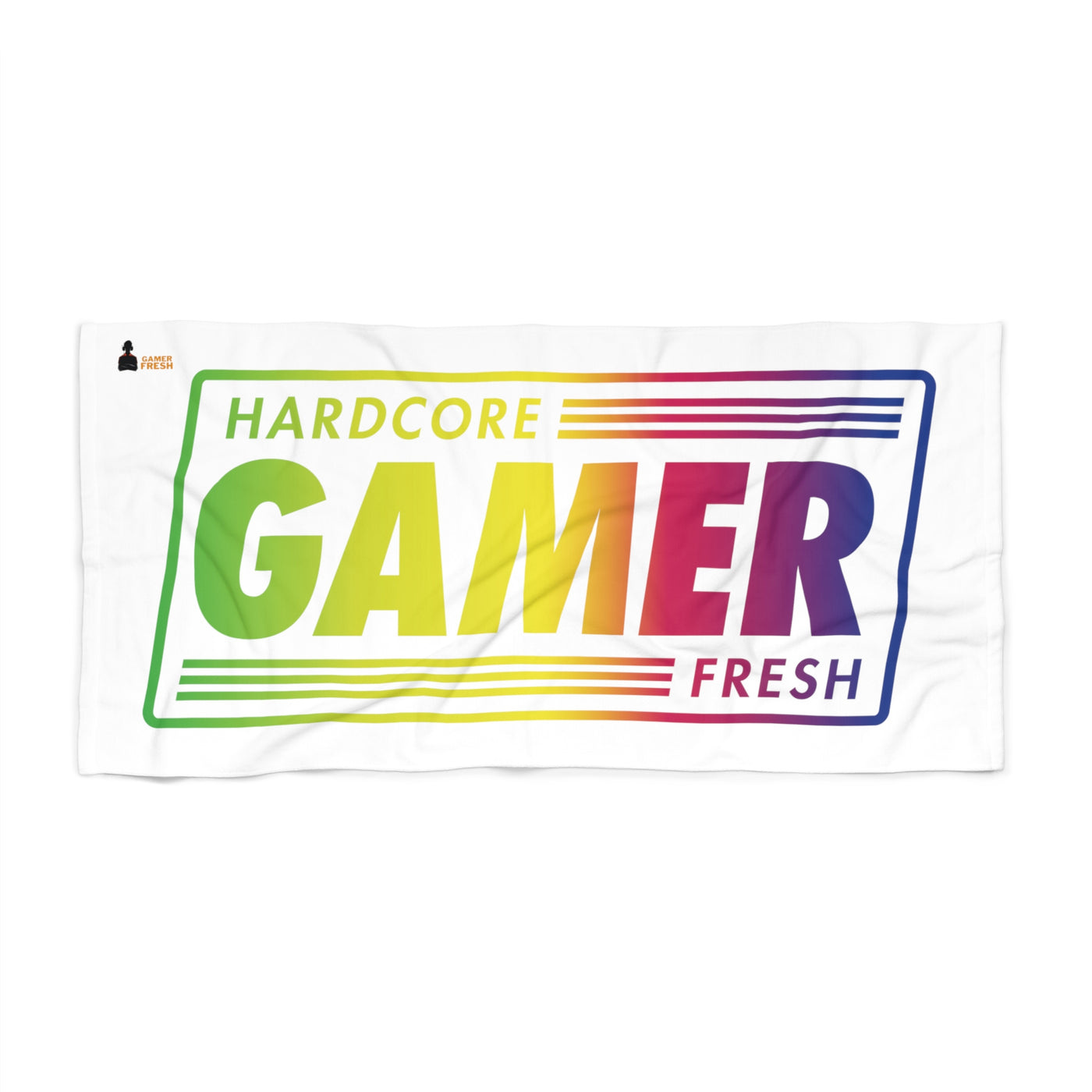 Gamer Fresh | Hardcore Gamer | Years Of Love In Sierra Leone | Sunlight White Towel