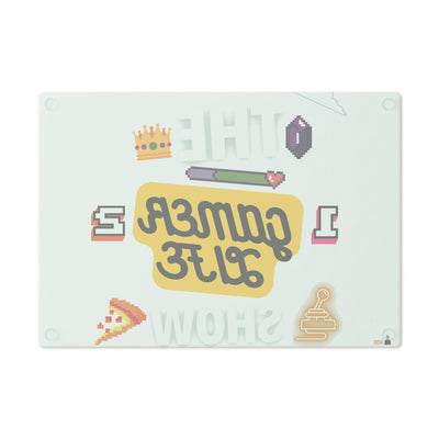 The Gamer Life Show | Farm To Table Chef's Cutting Board | The Gamer Kitchen Table Collection | By Gamer Fresh