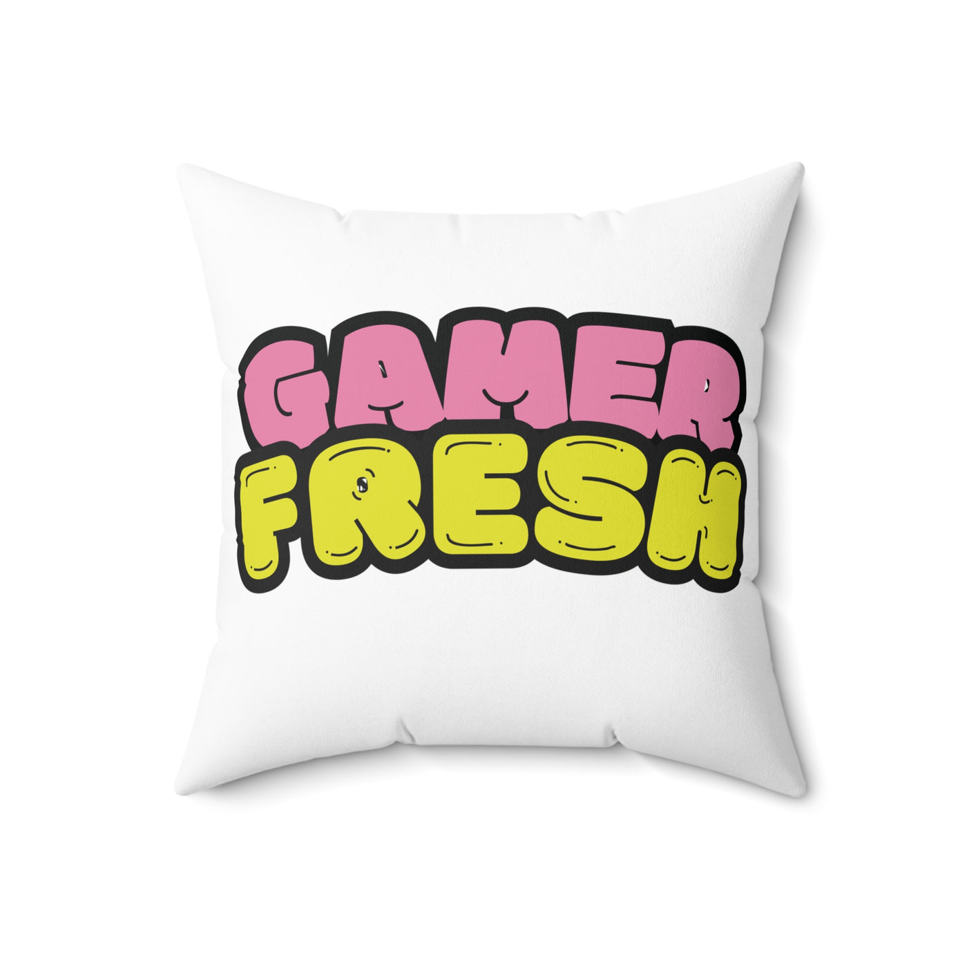 Gamer Fresh | Gamer Bubble Gum Pillow | White –  Cozy Gamer Capsule Collection By Gamer Fresh