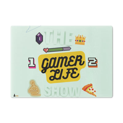 The Gamer Life Show | Farm To Table Chef's Cutting Board | The Gamer Kitchen Table Collection | By Gamer Fresh