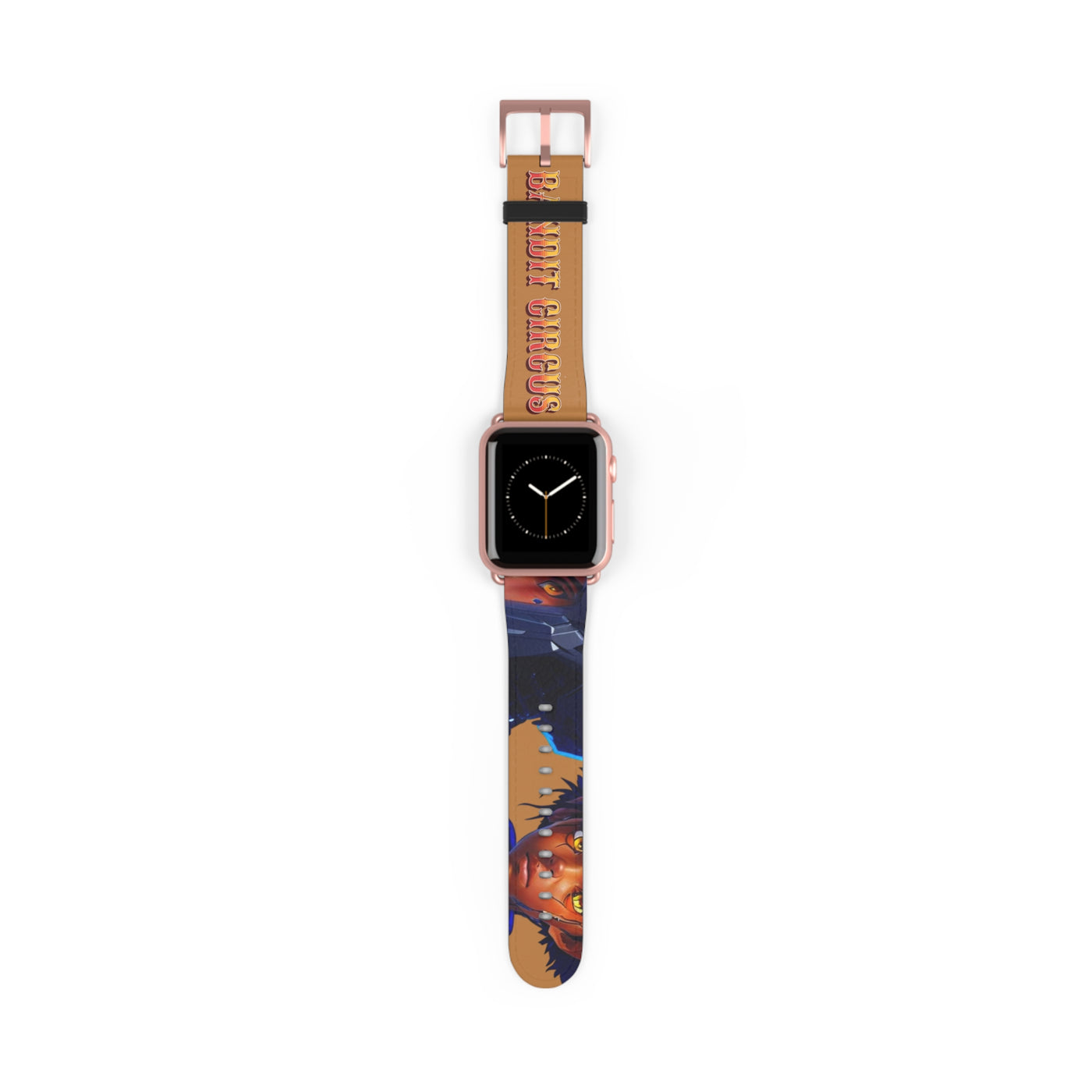 Bandit Circus | Caramel Faux Leather Apple Watch Band — Gamer Fresh™