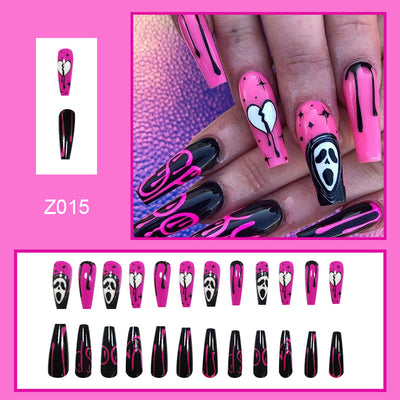 Gamer Fresh GlamGore - Halloween Ghost Face Blood Drops Wearable Nail Stickers
