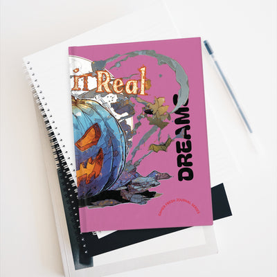 Gamer Fresh | Scary Dreams: Midnight Blue Pumpkin Edition | Journal Notebook | Limited Edition
