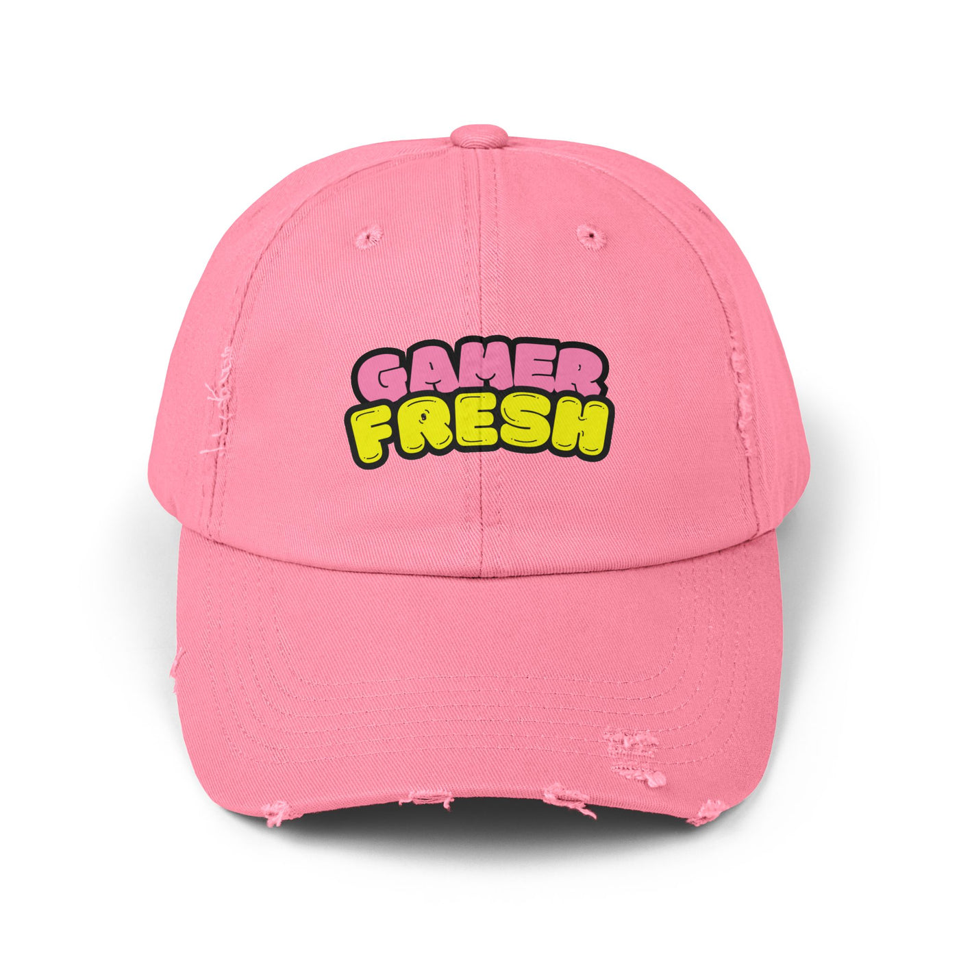 Gamer Fresh Distressed Cap for Unisex - Perfect Gift for Gamers