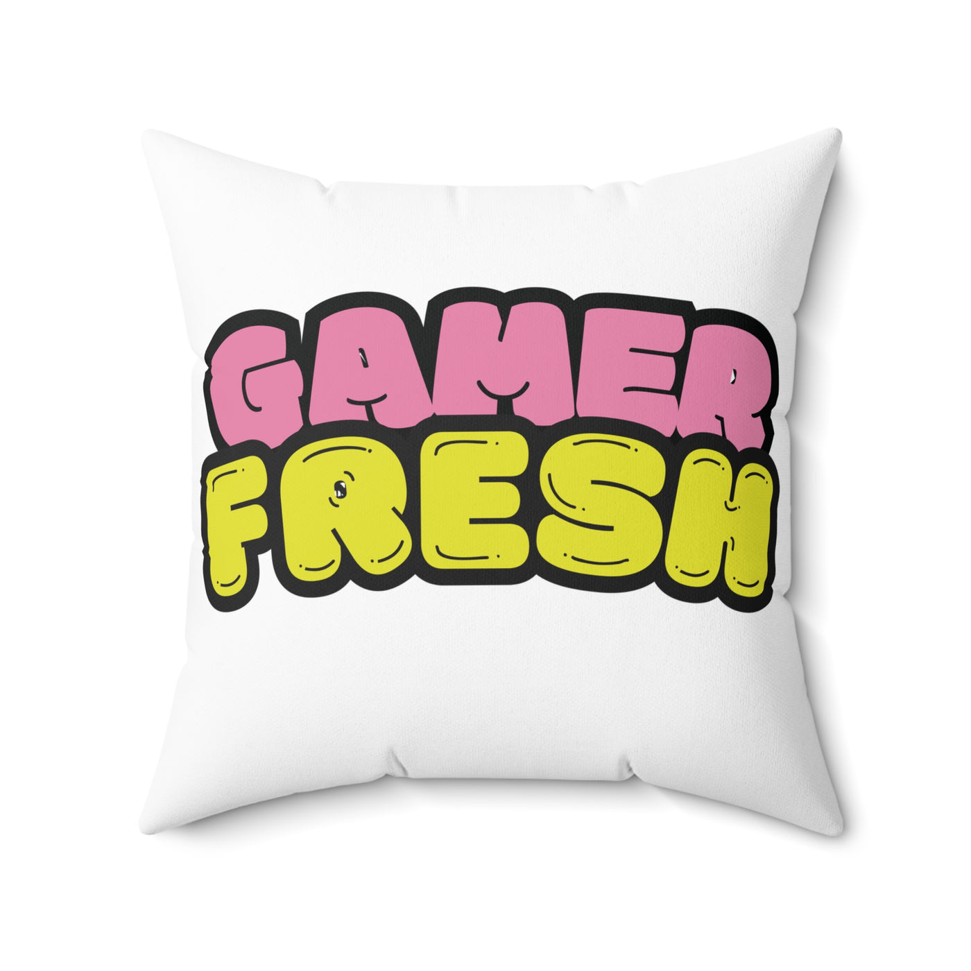 Gamer Fresh | Gamer Bubble Gum Pillow | White –  Cozy Gamer Capsule Collection By Gamer Fresh